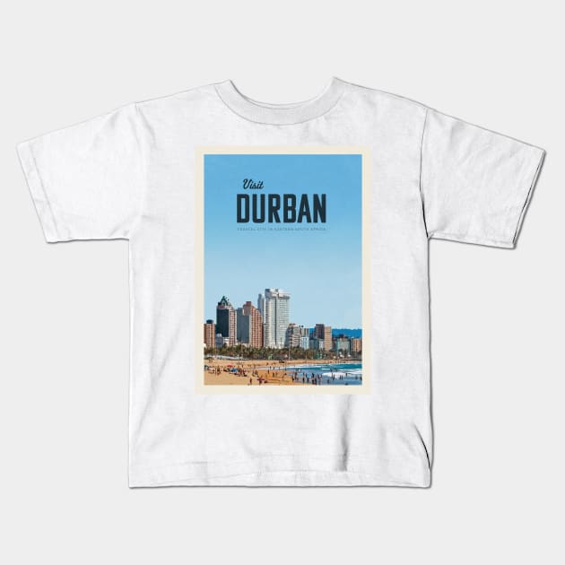 Visit Durban Kids T-Shirt by Mercury Club